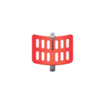 Red shopping cart icon, indicating the add-to-cart function.